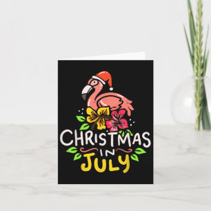 Kerstmis in juli Surf Santa Claus Kaart