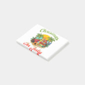 Kerstmis in juli Surfen Zomer Watermeloen Post-it® Notes (Schuin)