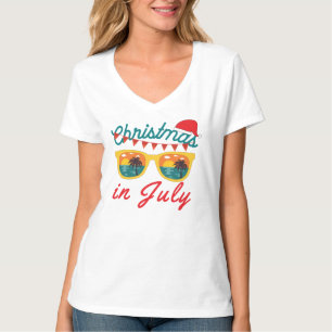 Kerstmis in juli T-Shirt