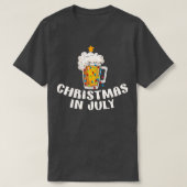 Kerstmis in juli t-shirt (Design voorkant)