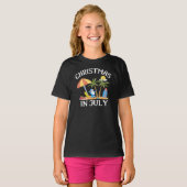 Kerstmis In Juli T-Shirt (Voorkant volledig)