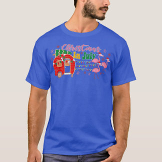Kerstmis in juli t-shirt