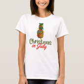 Kerstmis in juli t-shirt (Voorkant)