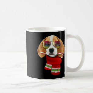 Kerstmis In Juli T-shirt Beagle Sungles Hondenlief Koffiemok