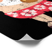 Kerstmis In Juli T-shirt Poster (Hoek)