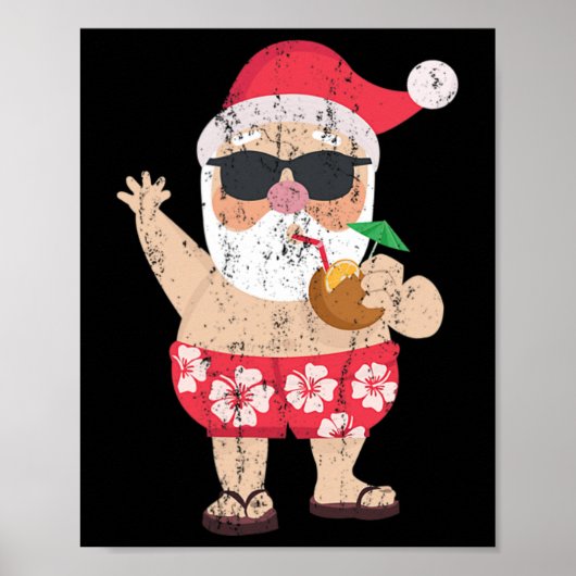 Kerstmis In Juli T-shirt Poster (Voorkant)