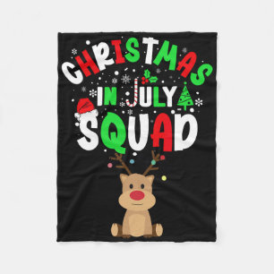 Kerstmis In Juli Team 1 Fleece Deken