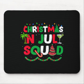 Kerstmis in juli-team Funny zomer Xmas 1 Muismat