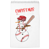 Kerstmis in juli Teenslipper Summer Vacking Beach Kalender (Hoes)