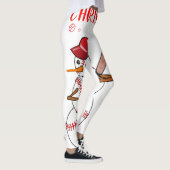 Kerstmis in juli Teenslipper Summer Vacking Beach Leggings (Rechts)