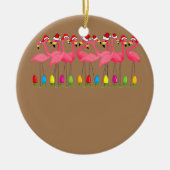 Kerstmis in juli tijdens de kruisvlucht met valstr keramisch ornament (Voorkant)