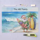 KERSTMIS IN JULI TISSUEPAPIER (Craft)