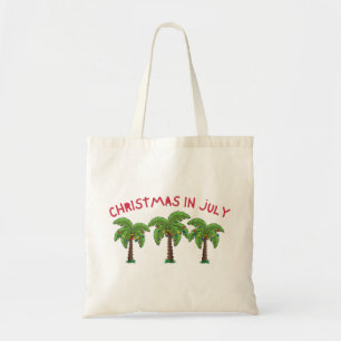Kerstmis in juli tote bag