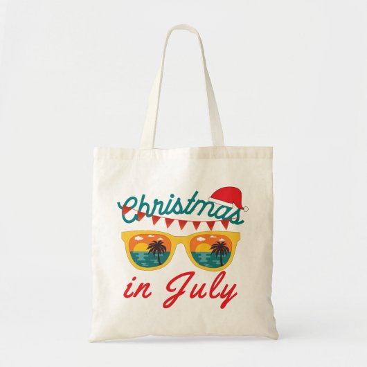 Kerstmis in juli tote bag (Voorkant)