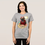 Kerstmis in juli! Tri-Blend shirt (Voorkant volledig)