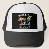 Kerstmis in juli trucker pet (Voorkant)