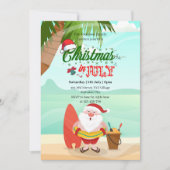 Kerstmis in juli Uitnodiging (Voorkant)