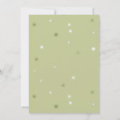 Kerstmis in juli Uitnodiging op feestdag (Achterkant)