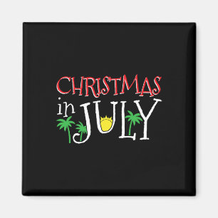 Kerstmis in juli vrolijke kerst zomer grappige Sin Magneet