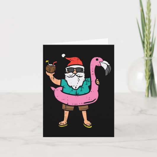 Kerstmis in juli X Kaart (Voorkant)