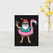 Kerstmis in juli X Kaart (Gele Bloem)