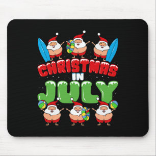 Kerstmis in juli zomer kerstman kostuum Xmas feest Muismat