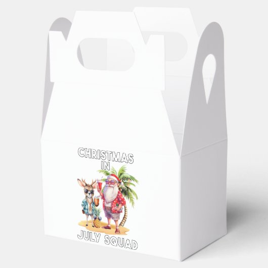 Kerstmis in juli Zomer Strand Vakantie Kerstmis Le Bedankdoosjes (Geopend)