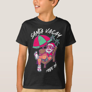 Kerstmis in juli zomer Xmas vakantie - Santa Vac T-shirt