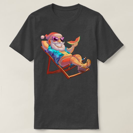 Kerstmis in juli zomervakantie Hawa T-shirt (Design voorkant)