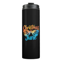 Kerstmis in juni zonnebril leuke zomer vakantie