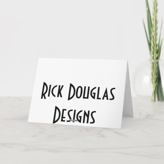 Kerstmis in Kaart Yellowstone (Achterkant)