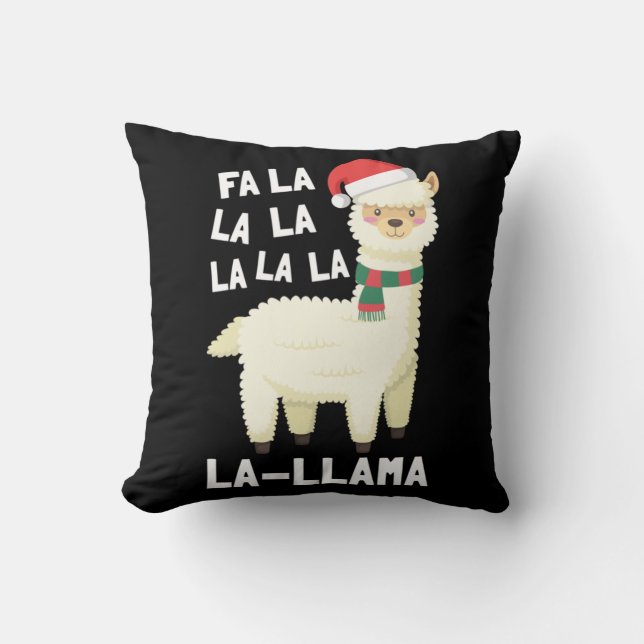 Kerstmis in La Llama Essential Kussen (Voorkant)
