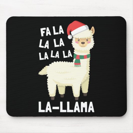 Kerstmis in La Llama Essential Muismat (Voorkant)