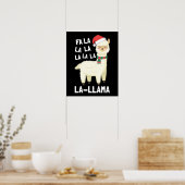Kerstmis in La Llama Essential Poster (Keuken)