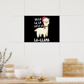 Kerstmis in La Llama Essential Poster (Keuken)