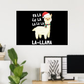 Kerstmis in La Llama Essential Poster (Thuiskantoor)