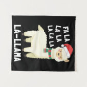 Kerstmis in La Llama Essential Wandkleed (Voorkant (horizontaal))