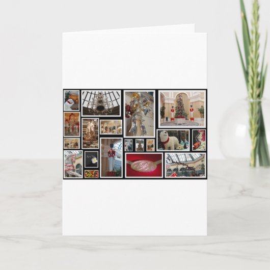 Kerstmis in Las Vegas Feestdagen Kaart (Voorkant)