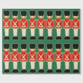 Kerstmis in Londen Cadeaupapier (Vlak)