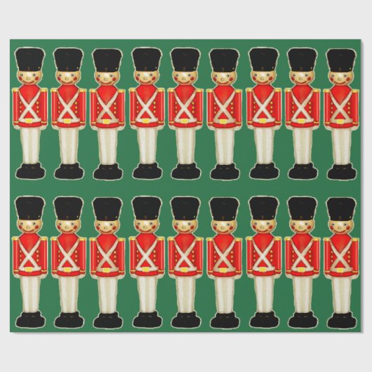 Kerstmis in Londen Cadeaupapier (Vlak)