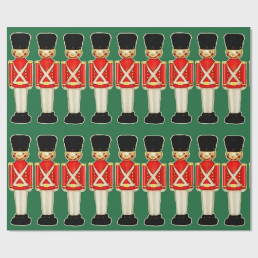 Kerstmis in Londen Cadeaupapier (Vlak)