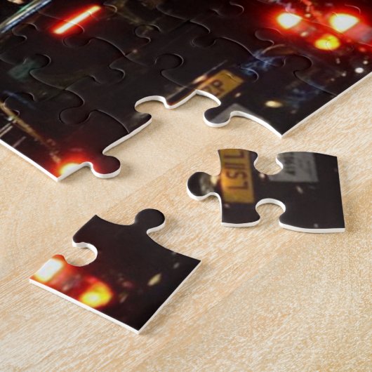 Kerstmis in Londen Legpuzzel (Zijkant)