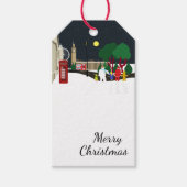 Kerstmis in London Gift Labels Cadeaulabel (Voorkant)