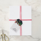 Kerstmis in London Gift Labels Cadeaulabel (Met Touw)