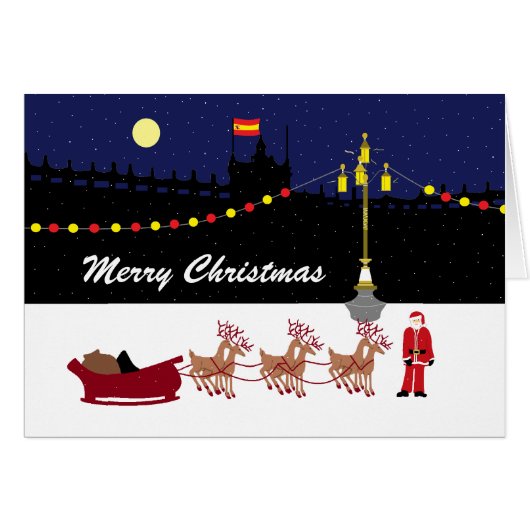 Kerstmis in Madrid (Voorkant Horizontaal)