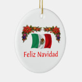Kerstmis in Mexico Keramisch Ornament (Rechts)