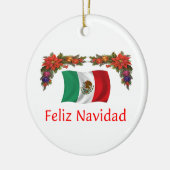 Kerstmis in Mexico Keramisch Ornament (Links)