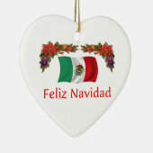 Kerstmis in Mexico Keramisch Ornament (Rechts)