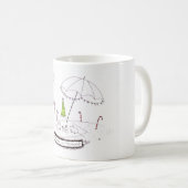 Kerstmis in Miami Koffiemok (Voorkant rechts)