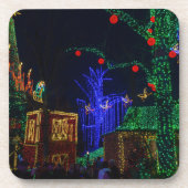 Kerstmis in Midtown Bier Onderzetter (Voorkant)